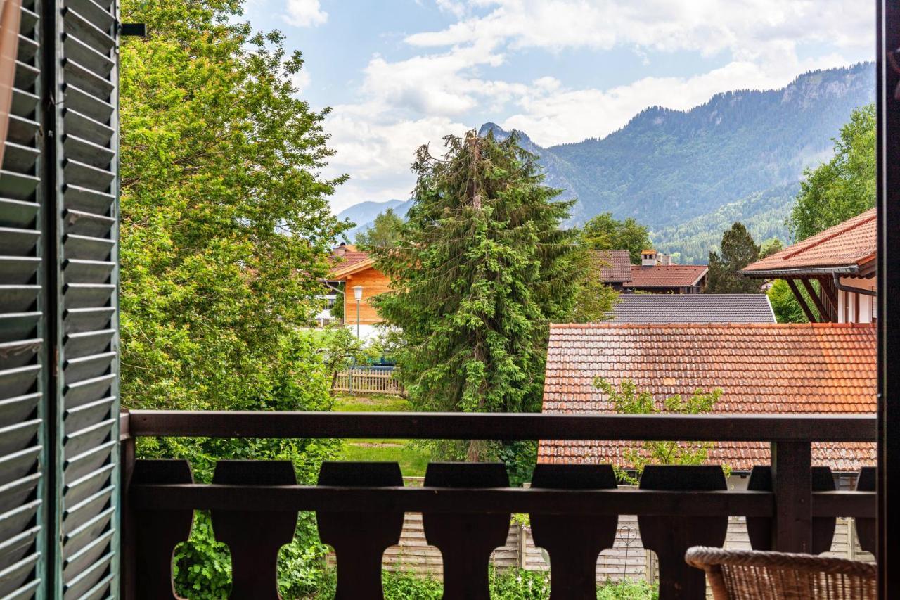 Ferienwohnung Bergblick Unterammergau Exterior foto