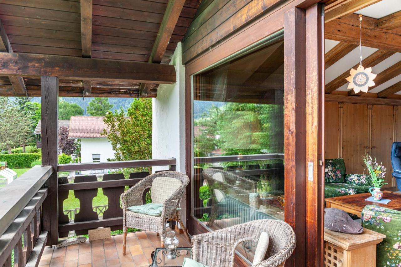 Ferienwohnung Bergblick Unterammergau Exterior foto