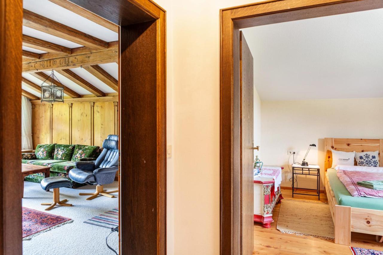 Ferienwohnung Bergblick Unterammergau Exterior foto